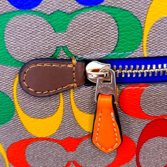 COACH 3 SET Signature Purse  Bag Wallet Wristlet + LIMITED EDITION - Picture 10 of 15